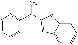 1-benzofuran-2-yl(pyridin-2-yl)methanamine Structure