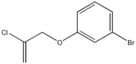 1-bromo-3-[(2-chloroprop-2-enyl)oxy]benzene Structure