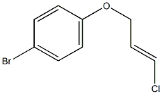 1-bromo-4-{[(2E)-3-chloroprop-2-enyl]oxy}benzene Structure