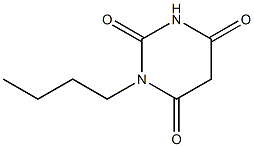 1-butyl-1,3-diazinane-2,4,6-trione Structure