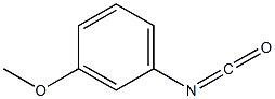 1-isocyanato-3-methoxybenzene 구조식 이미지