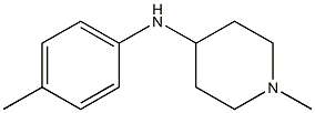 1-methyl-N-(4-methylphenyl)piperidin-4-amine Structure