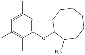 2-(2,3,5-trimethylphenoxy)cyclooctan-1-amine Structure