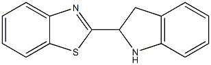 2-(2,3-dihydro-1H-indol-2-yl)-1,3-benzothiazole Structure