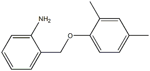 2-(2,4-dimethylphenoxymethyl)aniline 구조식 이미지