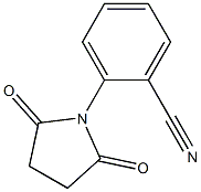 2-(2,5-dioxopyrrolidin-1-yl)benzonitrile 구조식 이미지
