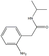 2-(2-aminophenyl)-N-isopropylacetamide Structure