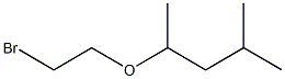 2-(2-bromoethoxy)-4-methylpentane 구조식 이미지