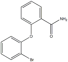 2-(2-bromophenoxy)benzamide Structure