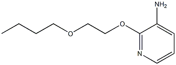 2-(2-butoxyethoxy)pyridin-3-amine Structure