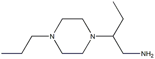 2-(4-propylpiperazin-1-yl)butan-1-amine 구조식 이미지