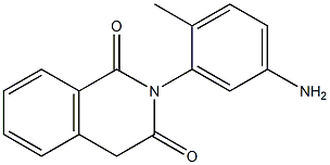 2-(5-amino-2-methylphenyl)-1,2,3,4-tetrahydroisoquinoline-1,3-dione Structure