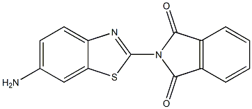 2-(6-amino-1,3-benzothiazol-2-yl)-1H-isoindole-1,3(2H)-dione Structure