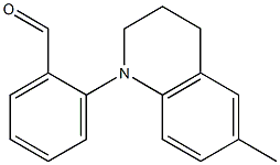 2-(6-methyl-1,2,3,4-tetrahydroquinolin-1-yl)benzaldehyde Structure