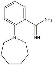 2-(azepan-1-yl)benzene-1-carboximidamide Structure