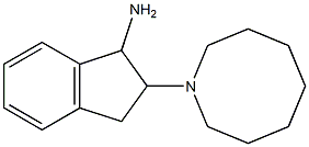 2-(azocan-1-yl)-2,3-dihydro-1H-inden-1-amine Structure