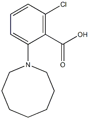 2-(azocan-1-yl)-6-chlorobenzoic acid 구조식 이미지