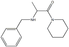 2-(benzylamino)-1-(piperidin-1-yl)propan-1-one 구조식 이미지