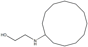 2-(cyclododecylamino)ethan-1-ol Structure