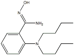 2-(dibutylamino)-N'-hydroxybenzene-1-carboximidamide Structure