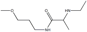 2-(ethylamino)-N-(3-methoxypropyl)propanamide 구조식 이미지