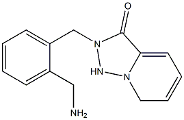 2-{[2-(aminomethyl)phenyl]methyl}-2H,3H-[1,2,4]triazolo[3,4-a]pyridin-3-one Structure