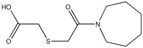 2-{[2-(azepan-1-yl)-2-oxoethyl]sulfanyl}acetic acid Structure