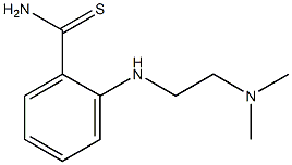 2-{[2-(dimethylamino)ethyl]amino}benzene-1-carbothioamide 구조식 이미지
