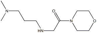 2-{[3-(dimethylamino)propyl]amino}-1-(morpholin-4-yl)ethan-1-one Structure