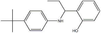 2-{1-[(4-tert-butylphenyl)amino]propyl}phenol 구조식 이미지