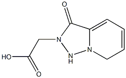 2-{3-oxo-2H,3H-[1,2,4]triazolo[3,4-a]pyridin-2-yl}acetic acid 구조식 이미지