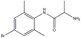 2-amino-N-(4-bromo-2,6-dimethylphenyl)propanamide 구조식 이미지