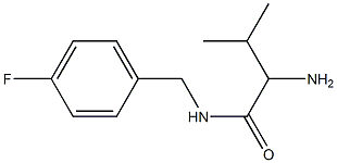 2-amino-N-(4-fluorobenzyl)-3-methylbutanamide Structure