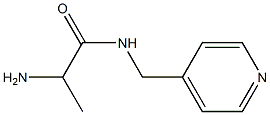 2-amino-N-(pyridin-4-ylmethyl)propanamide 구조식 이미지