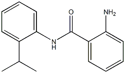 2-amino-N-[2-(propan-2-yl)phenyl]benzamide 구조식 이미지