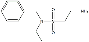 2-amino-N-benzyl-N-ethylethane-1-sulfonamide 구조식 이미지