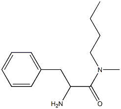 2-amino-N-butyl-N-methyl-3-phenylpropanamide 구조식 이미지