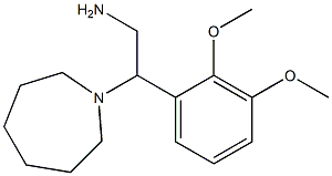 2-azepan-1-yl-2-(2,3-dimethoxyphenyl)ethanamine 구조식 이미지