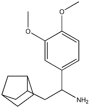 2-bicyclo[2.2.1]hept-2-yl-1-(3,4-dimethoxyphenyl)ethanamine Structure
