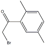 2-bromo-1-(2,5-dimethylphenyl)ethan-1-one 구조식 이미지