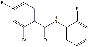 2-bromo-N-(2-bromophenyl)-4-fluorobenzamide 구조식 이미지