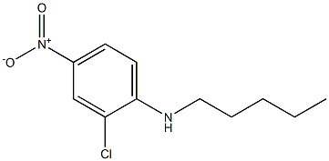2-chloro-4-nitro-N-pentylaniline Structure