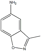 3-methyl-1,2-benzoxazol-5-amine 구조식 이미지