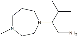 3-methyl-2-(4-methyl-1,4-diazepan-1-yl)butan-1-amine Structure