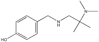 4-({[2-(dimethylamino)-2-methylpropyl]amino}methyl)phenol Structure