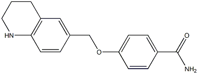 4-(1,2,3,4-tetrahydroquinolin-6-ylmethoxy)benzamide Structure