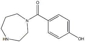 4-(1,4-diazepan-1-ylcarbonyl)phenol 구조식 이미지