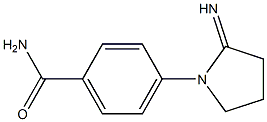 4-(2-iminopyrrolidin-1-yl)benzamide 구조식 이미지