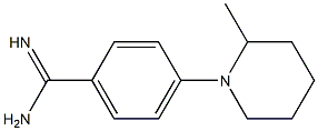 4-(2-methylpiperidin-1-yl)benzene-1-carboximidamide 구조식 이미지