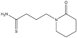 4-(2-oxopiperidin-1-yl)butanethioamide Structure